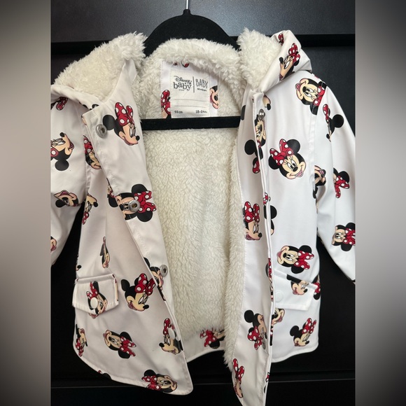 Minnie Mouse Hooded Raincoat Jacket - Picture 4 of 8